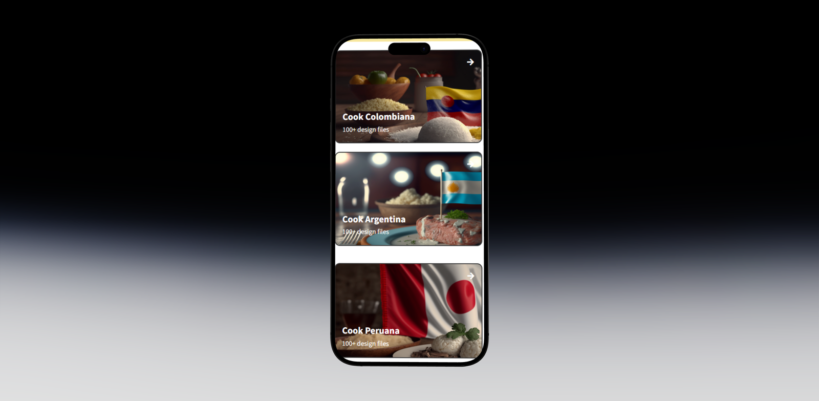 S.Latín Cook Interface